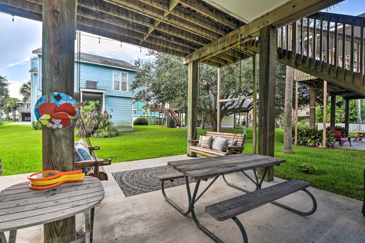 Salty Dog Galveston House Less Than 1 Mi To Beach! Villa Exterior foto