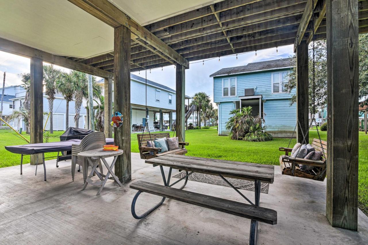 Salty Dog Galveston House Less Than 1 Mi To Beach! Villa Exterior foto